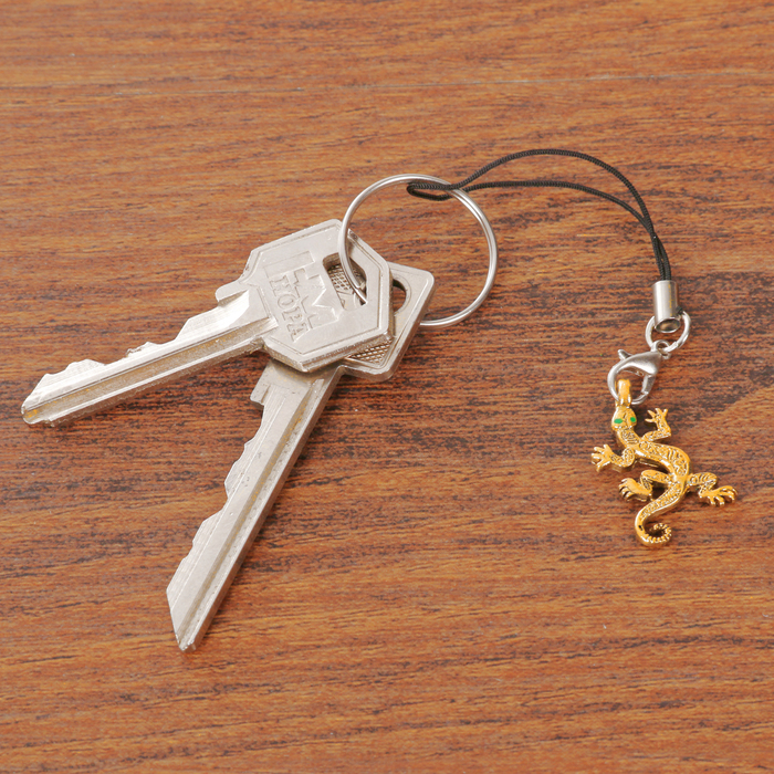 Открытка с подвеской "Екатеринбург. Ящерка"