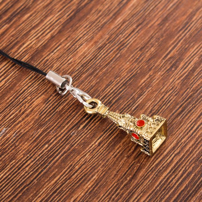 Открытка с подвеской «Москва» (Спасская башня), 8 х 11 см