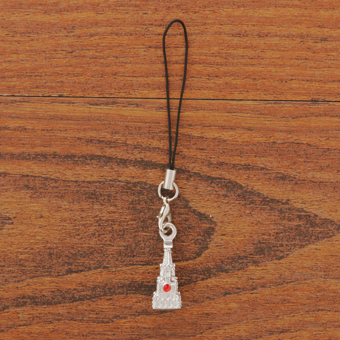 Открытка с подвеской «Москва» (Спасская башня), 8 х 11 см