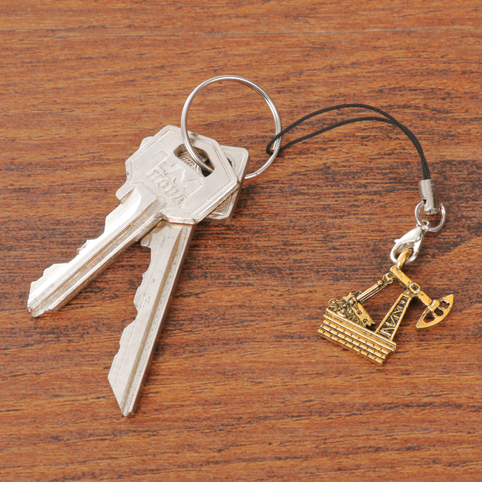 Открытка с подвеской «СЕВЕР» (нефтяная вышка), 8 х 11 см