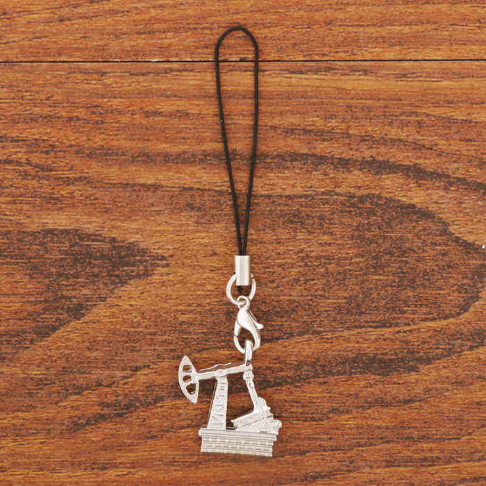 Открытка с подвеской "Тюмень" (нефтяная вышка), 8 х 11 см