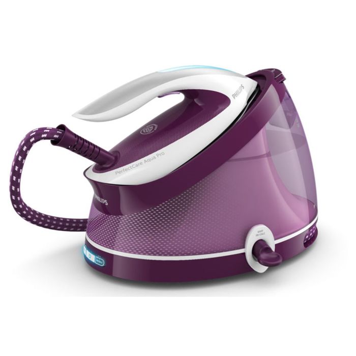 Утюг Philips GC9315/30, 2100 Вт, с парогенератором, белый/фиолетовый
