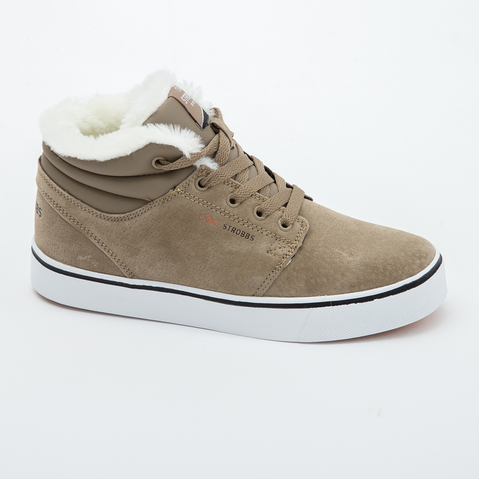 Кроссовки зимние, размер 37, цвет бежевый