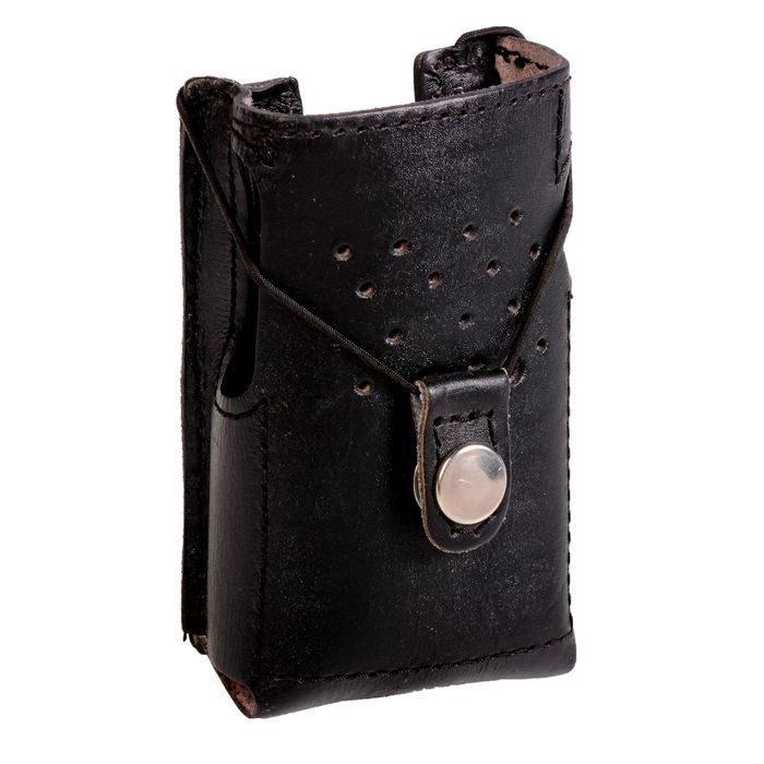 Чехол для радиостанции Моторола" средний (кожа)