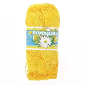 

Нитки вязальные "Ромашка" 320м/75гр 100% мерсеризованный хлопок цвет 0305