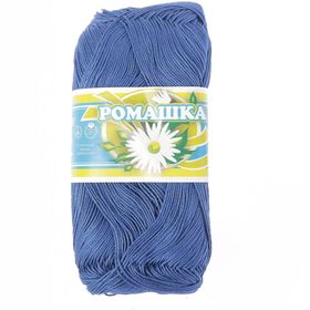 

Нитки вязальные "Ромашка" 320м/75гр 100% мерсеризованный хлопок цвет 2411