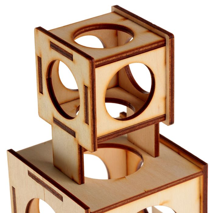 Домик Happy Friends для грызунов сквозной, двойной