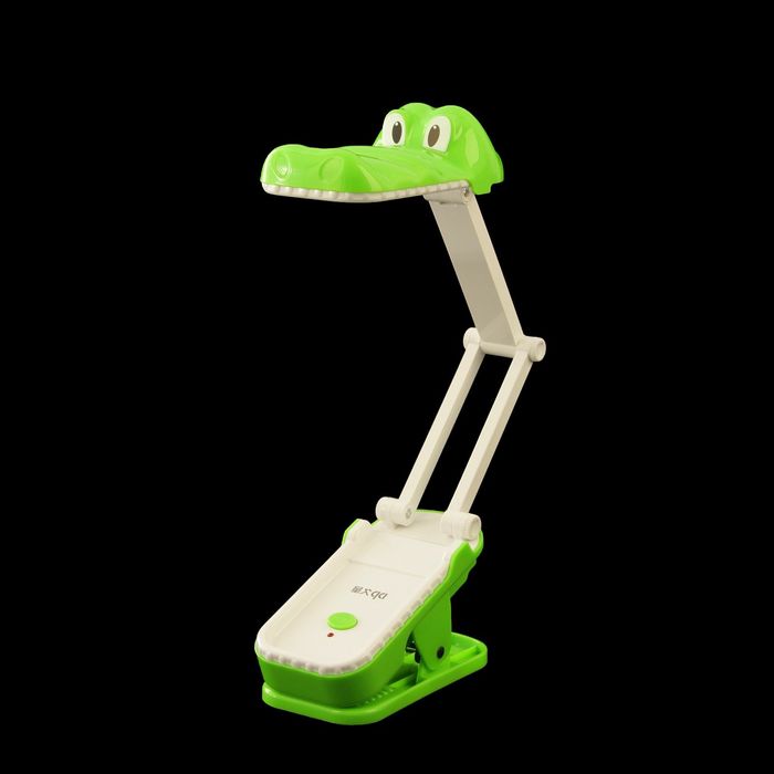 Лампа настольная "Крокодил" (от сети) 2,1W LED МИКС 6,5х13х11 см