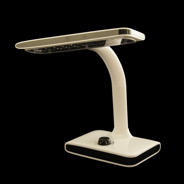 Лампа настольная "Гус" 6W LED (АКБ, от сети,диммер цветности 3000K/4000K) 11,5х23,5х37 см