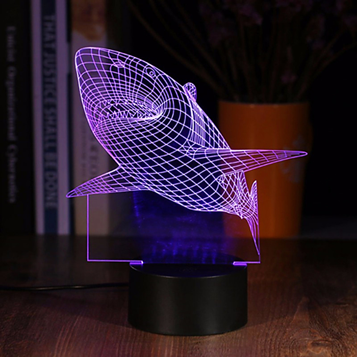 Светильник "Акула" от сети 10,5x13x20,5 см