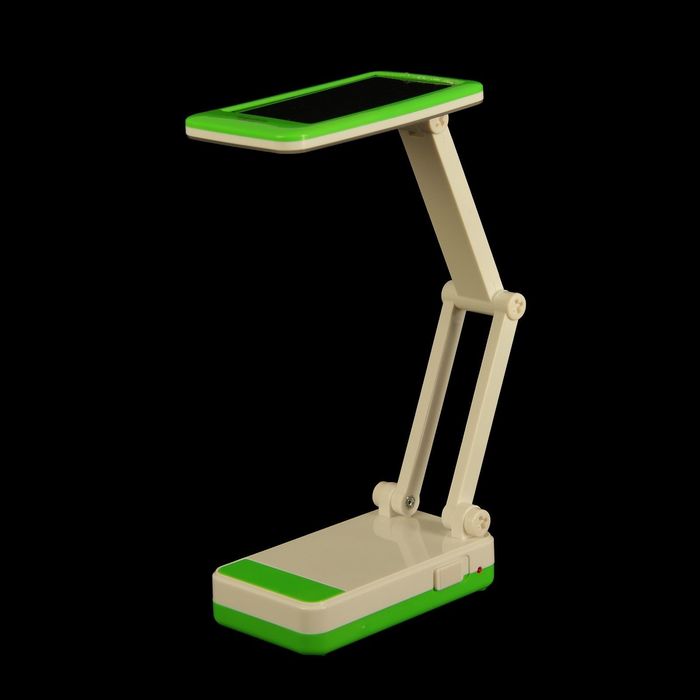 Лампа настольная 1,5W 15 LED "Алтон" (USB-провод, солн.батарея) МИКС 5х7х13 см