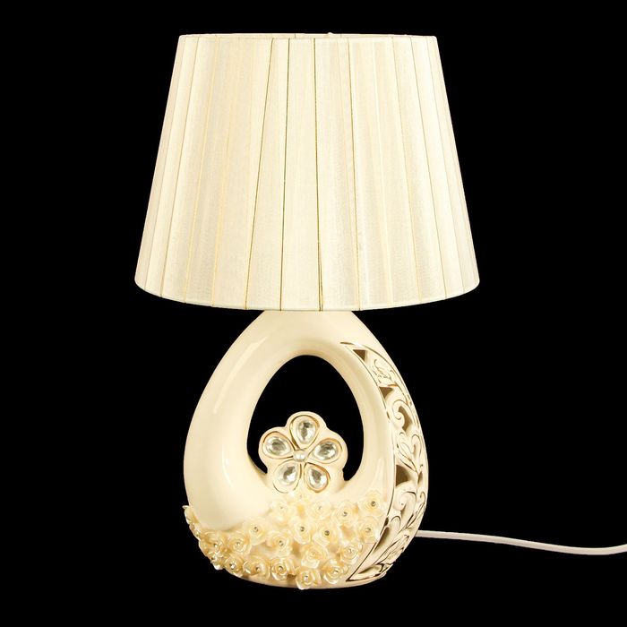 Лампа настольная "Цветок" 1x40W E27 26x26x40 см