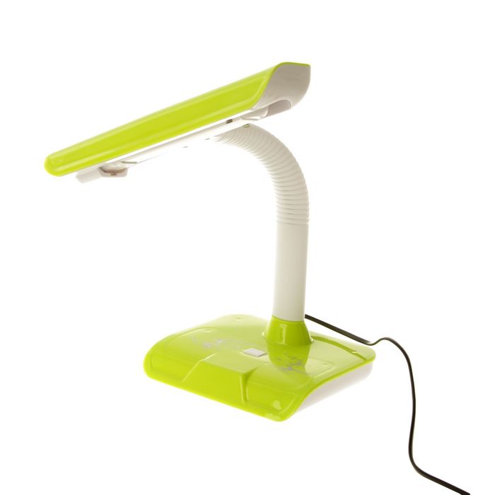 Лампа настольная LED 5Вт "Узоры" нежная зелень 40х30х15 см