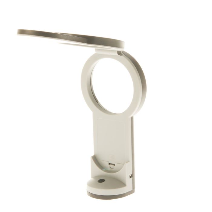 Cветильник с увеличительным стеклом для творчества LEDх17 от 3ААА с usb МИКС 20х9,5х17 см