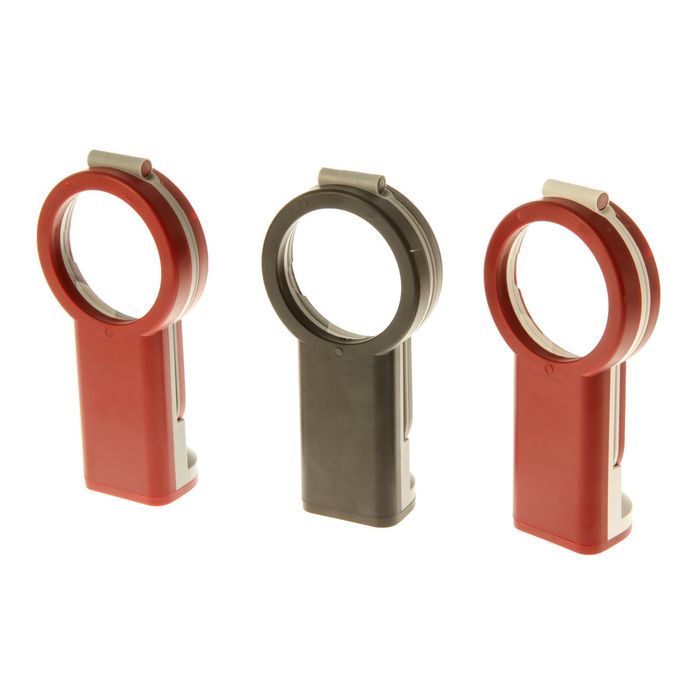 Cветильник с увеличительным стеклом для творчества LEDх17 от 3ААА с usb МИКС 20х9,5х17 см