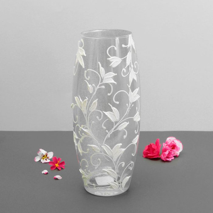 Ваза "Благородное серебро" 25 см