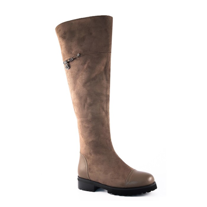 Сапоги женские арт. E-175 (коричневый) (р. 38) УЦЕНКА