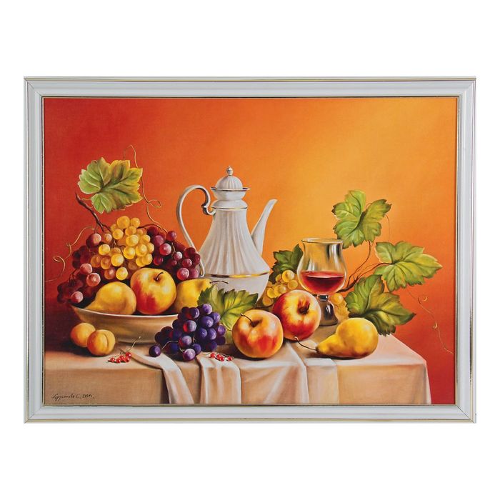 Картина "Натюрморт с фруктами" 33*43 см