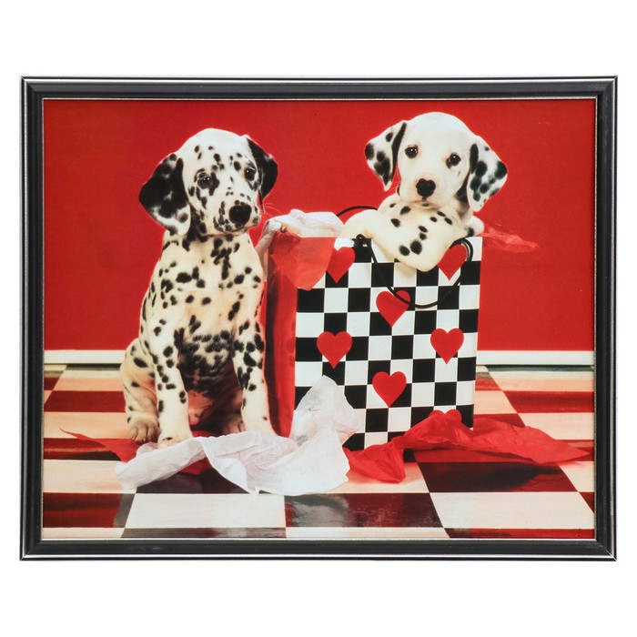 Картина "Далматинцы" 43*53 см