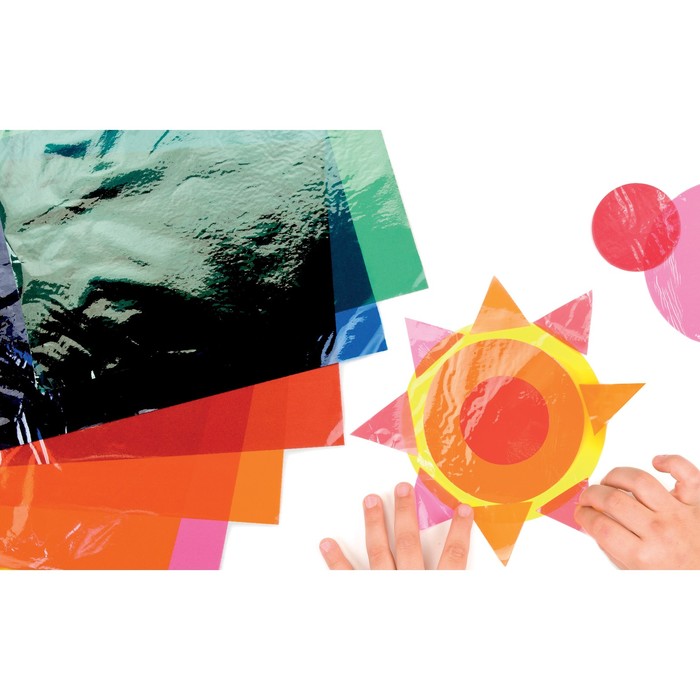 Бумага целлофановая 700*5000 мм Sadipal 30 г/м2 кристал Розовый 06936