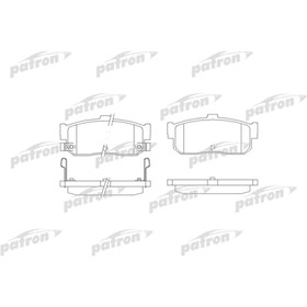 

Колодки тормозные Patron PBP1104