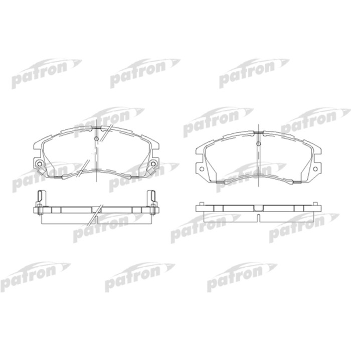 Колодки тормозные Patron PBP789