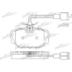 

Колодки тормозные Patron PBP660