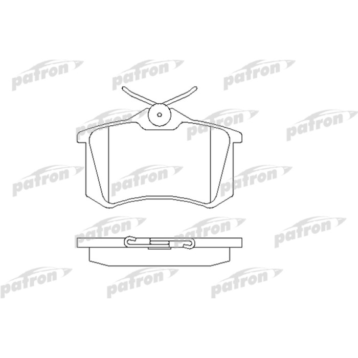 Колодки тормозные Patron PBP1083