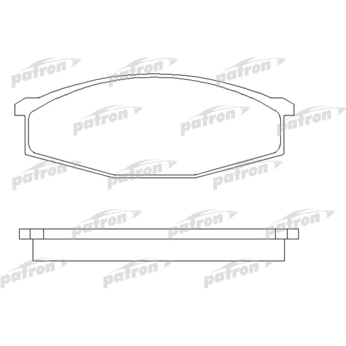 Колодки тормозные Patron PBP643