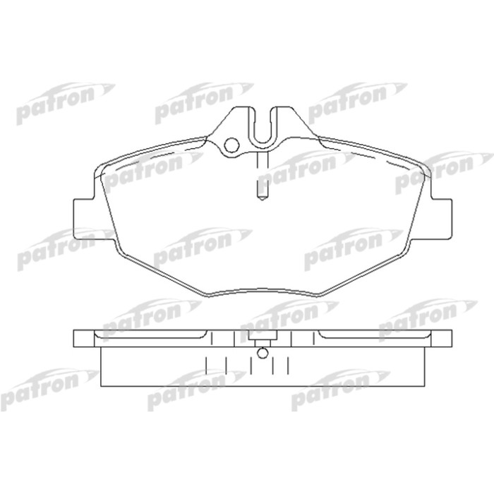 Колодки тормозные Patron PBP1414