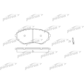 

Колодки тормозные Patron PBP1445