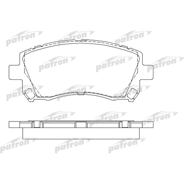 Колодки тормозные Patron PBP1327
