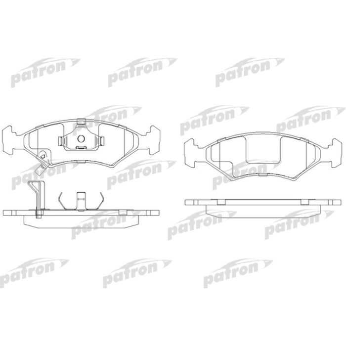 Колодки тормозные Patron PBP982