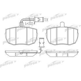 

Колодки тормозные Patron PBP829