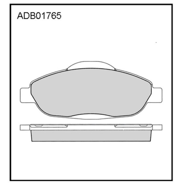 Колодки тормозные ALLIED NIPPON ADB01765