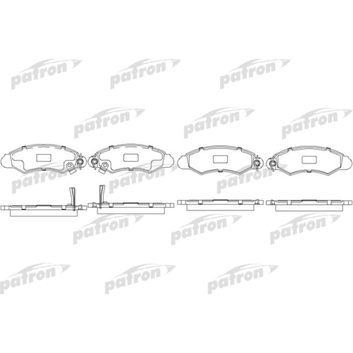Колодки тормозные Patron PBP1459