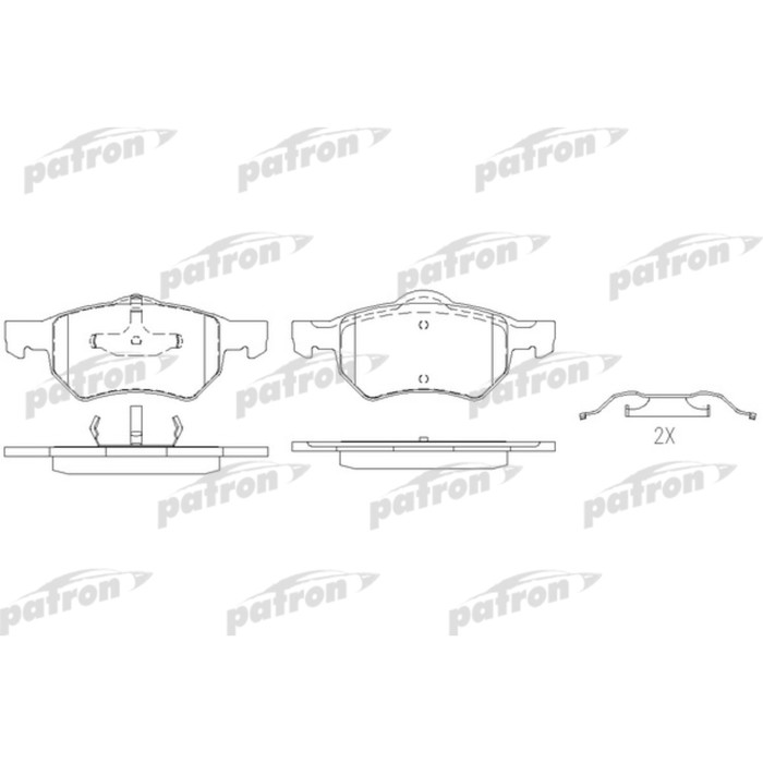 Колодки тормозные Patron PBP1474