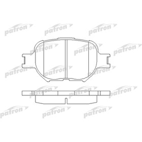 

Колодки тормозные Patron PBP1528