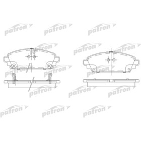 

Колодки тормозные Patron PBP1601