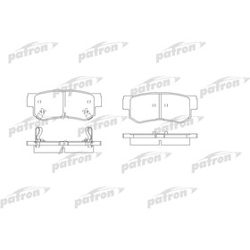 

Колодки тормозные Patron PBP1606