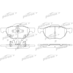 

Колодки тормозные Patron PBP1704