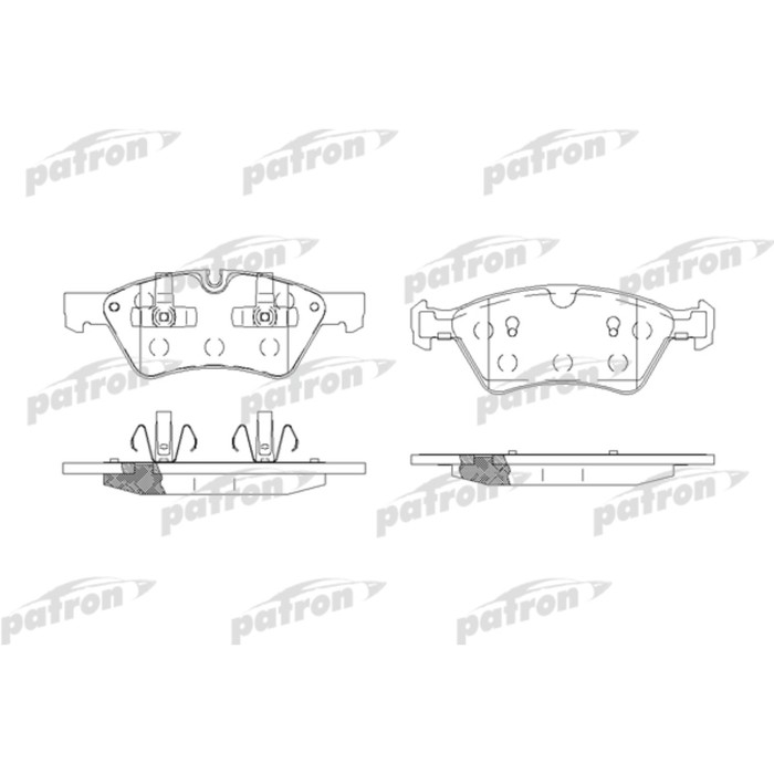 Колодки тормозные Patron PBP1830
