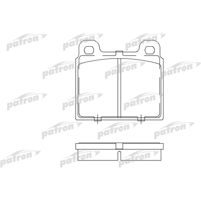Колодки тормозные Patron PBP084