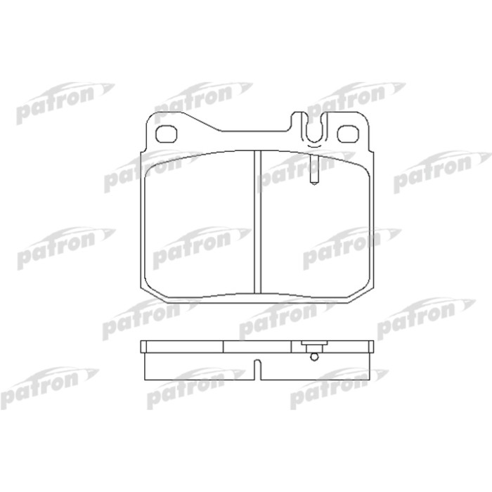 Колодки тормозные Patron PBP243