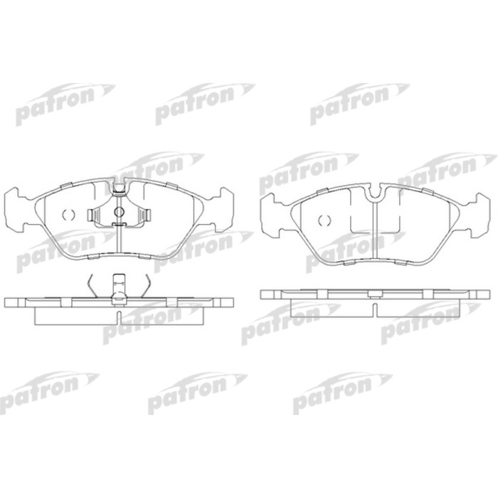 Колодки тормозные Patron PBP256