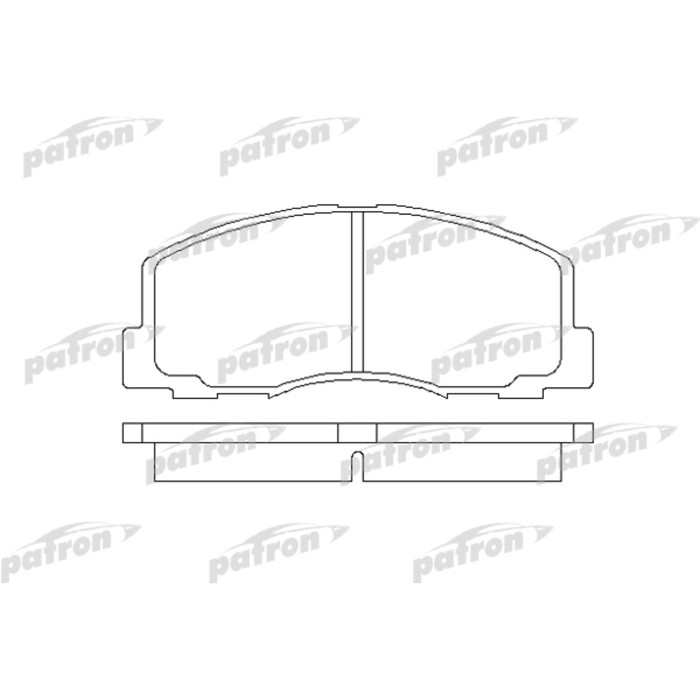 Колодки тормозные Patron PBP368