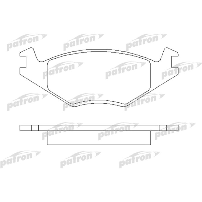 Колодки тормозные Patron PBP385