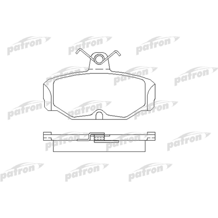 Колодки тормозные Patron PBP398