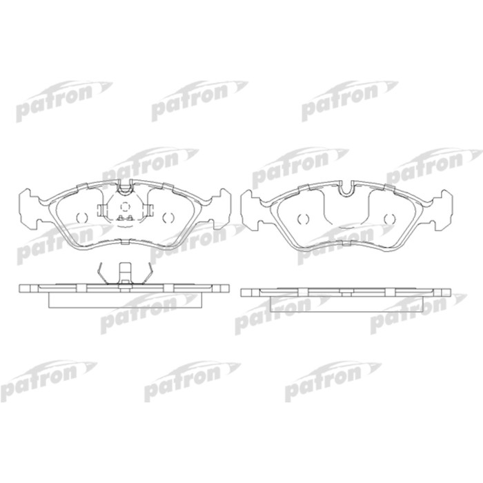 Колодки тормозные Patron PBP584