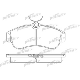 

Колодки тормозные Patron PBP604